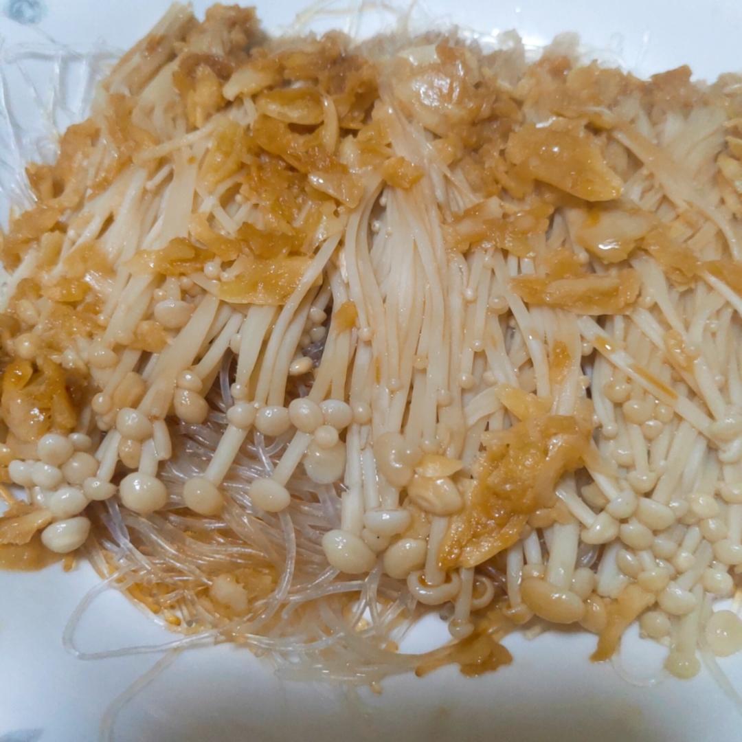 蒜蓉蒸金针菇