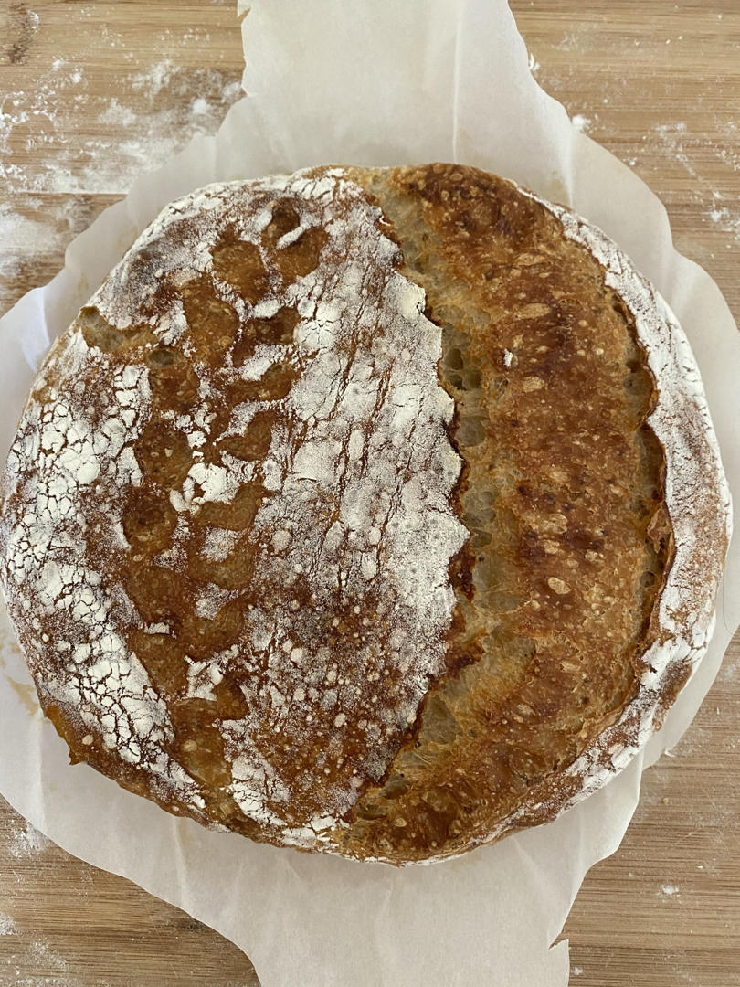 练手版亚麻籽欧包