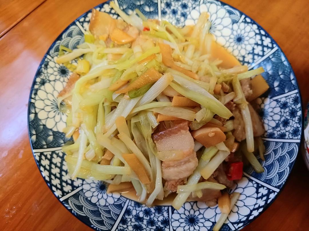 最好吃的韭黄炒肉