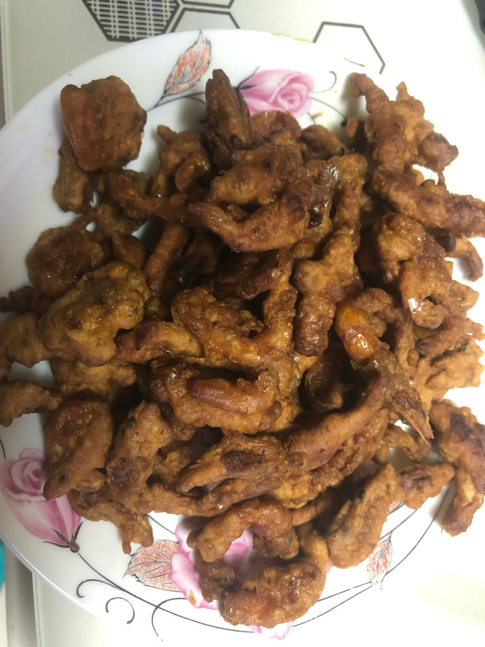 家常炸河虾