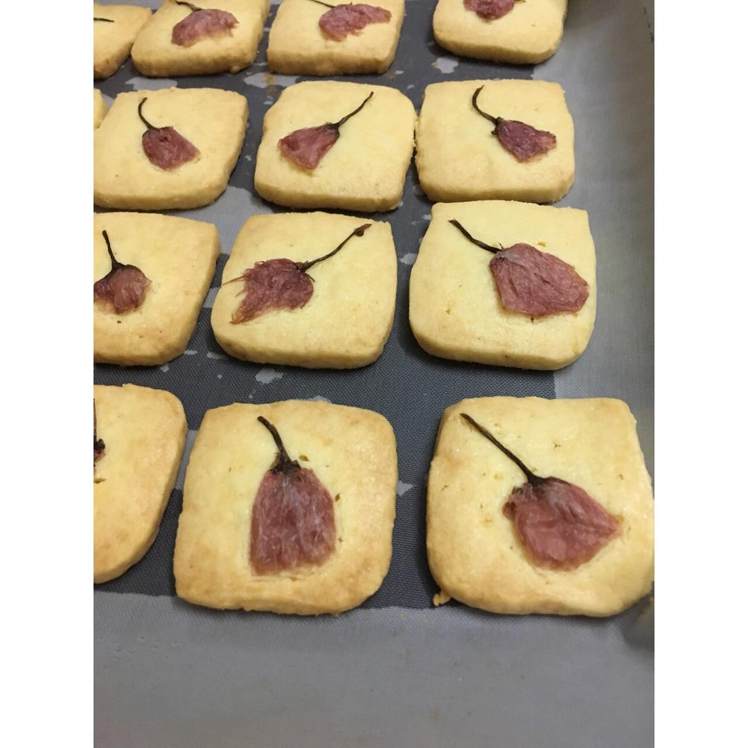 樱花黄油饼干