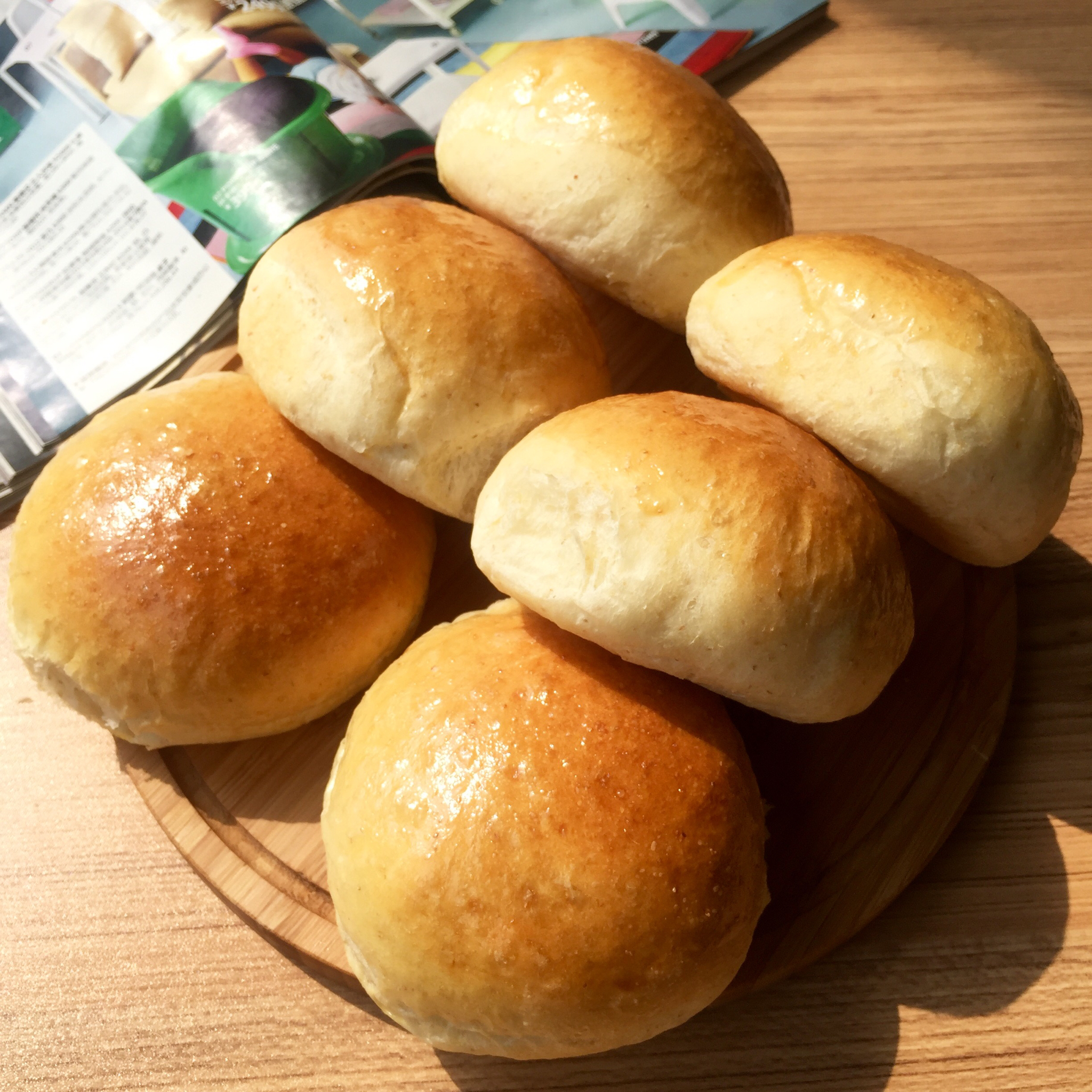 海之砂做的奶油奶酪小餐包