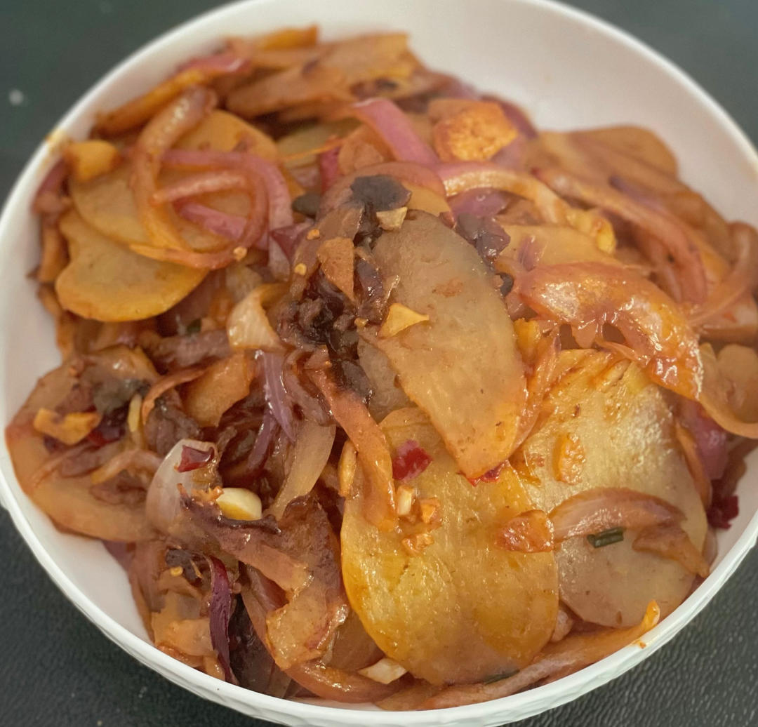 干锅土豆片