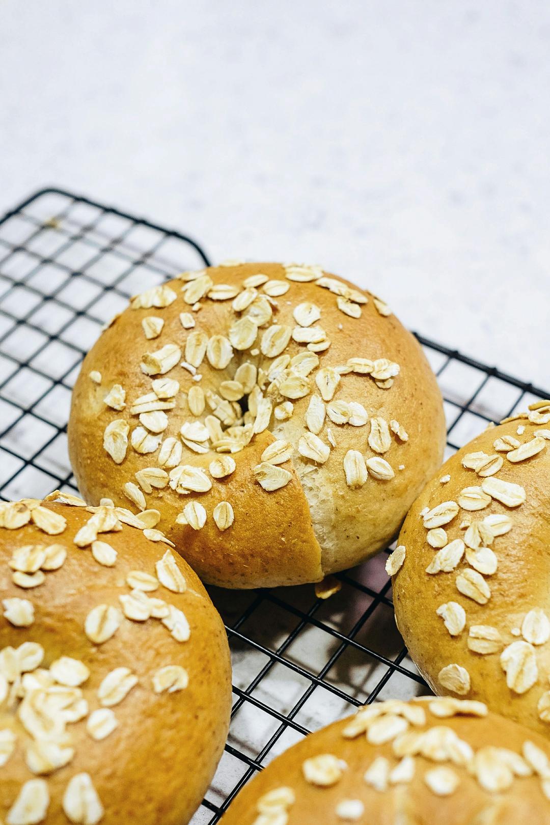 wherever阿白做的全麦贝果