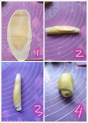 台式蛋黄酥月饼的做法 步骤9