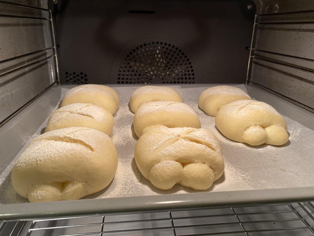牛奶面包卷 北鼎烤箱食谱