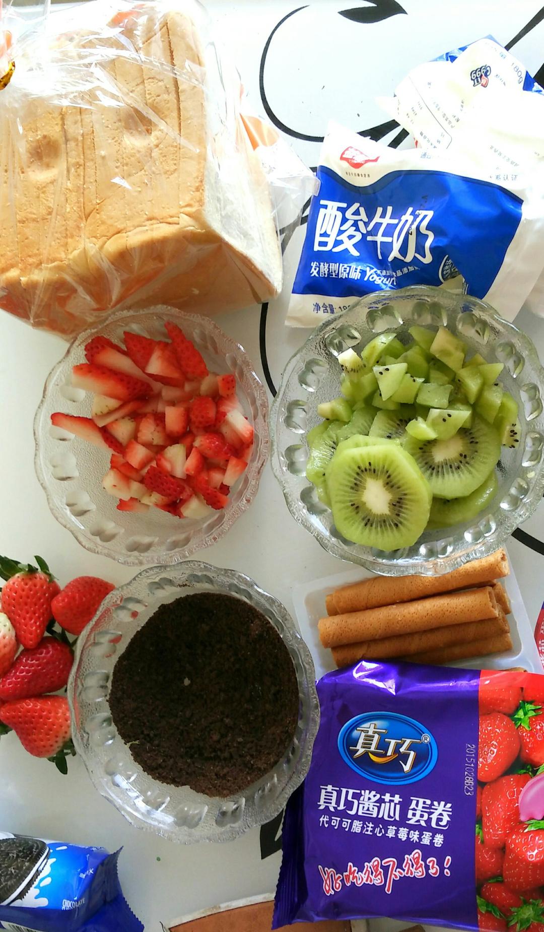 纯奶手撕吐司的做法 步骤1