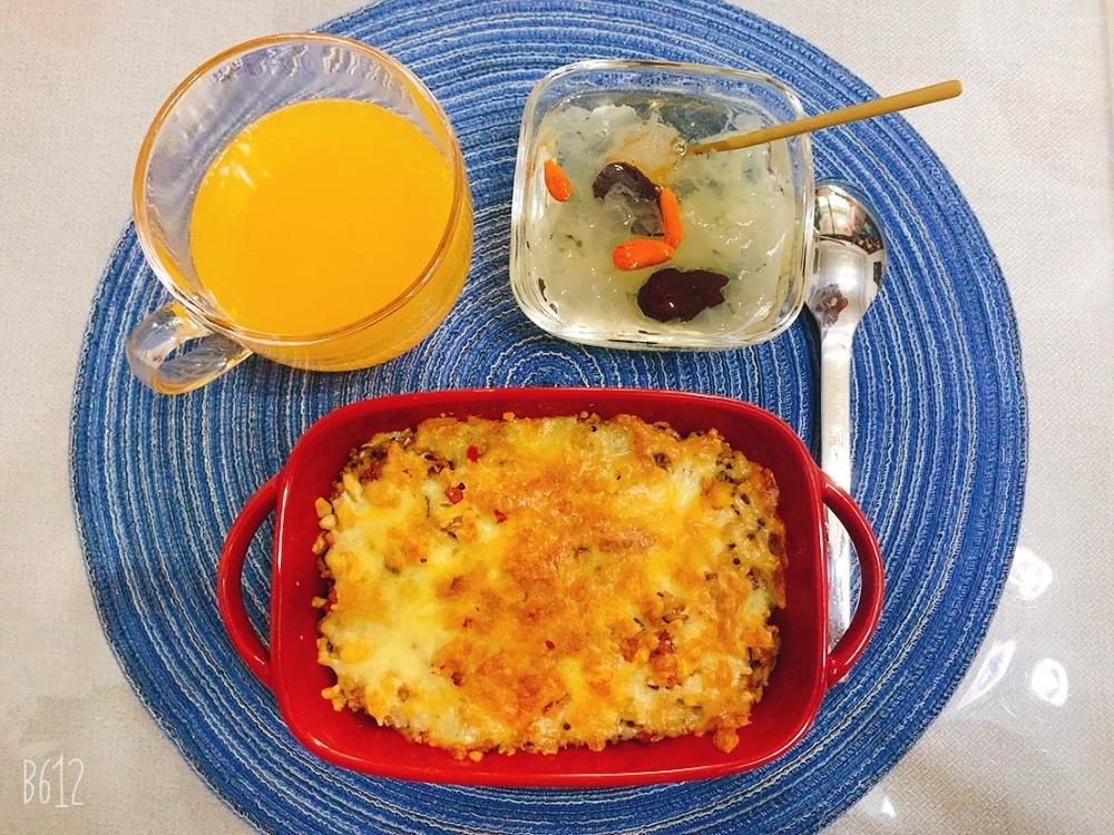 海鲜芝士焗饭（零失败超简单）