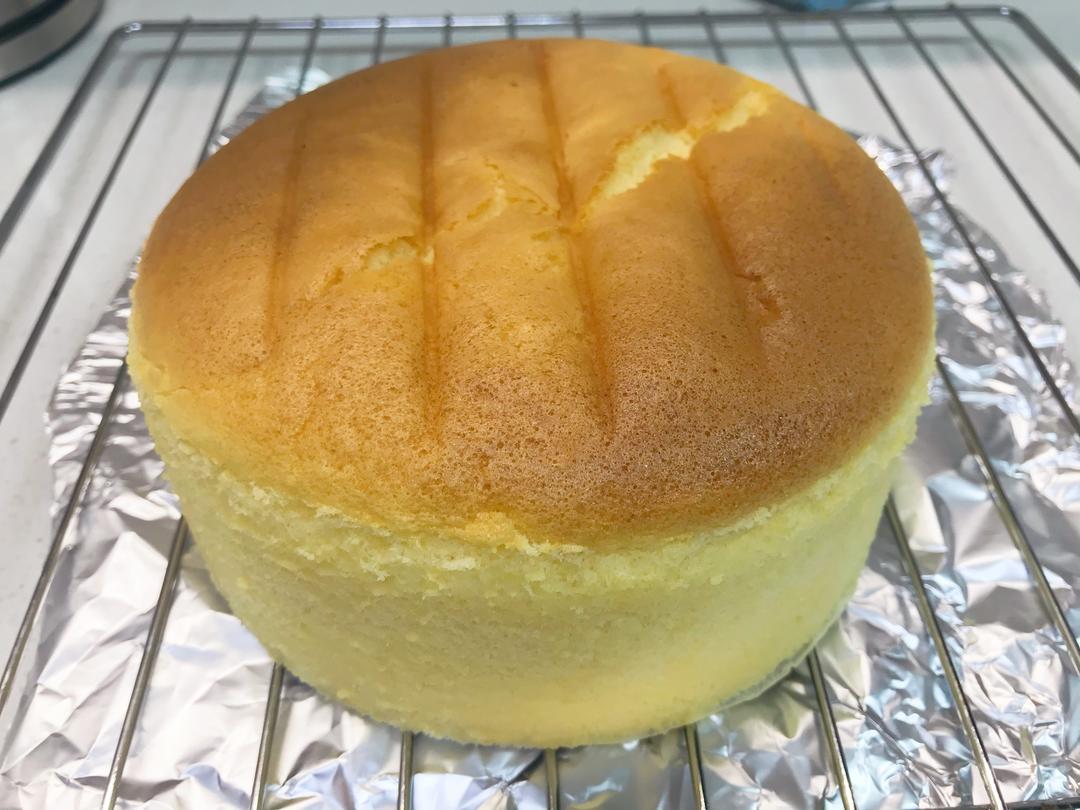 🥛🍰淡奶油戚风蛋糕的做法