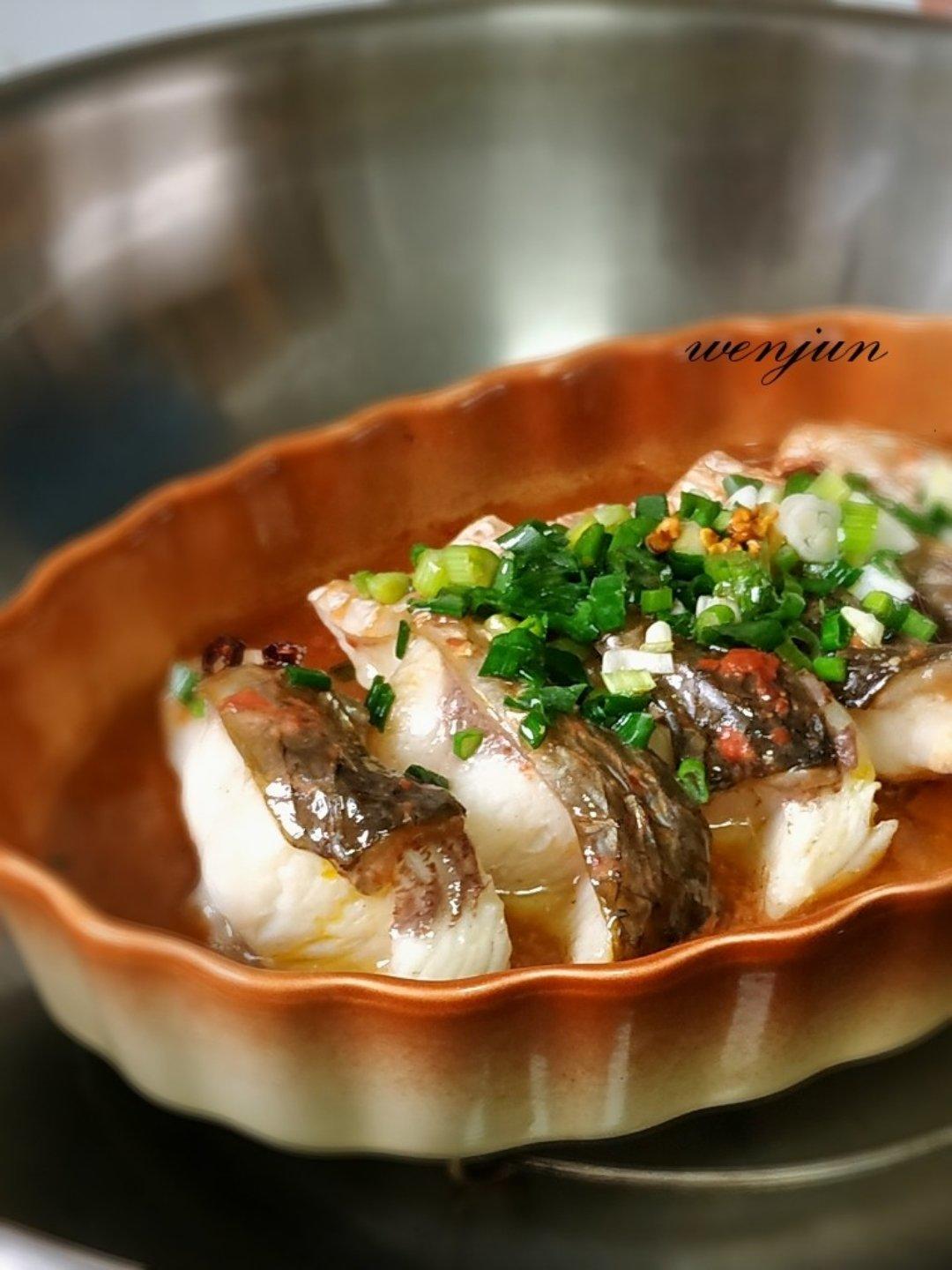 腐乳蒸鱼块（鲻鱼）