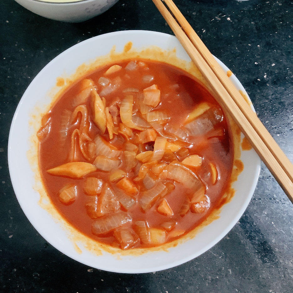 韩式辣炒年糕