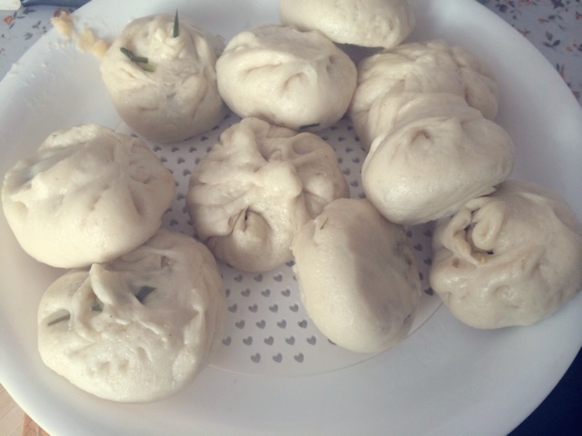 韭菜鸡蛋包子