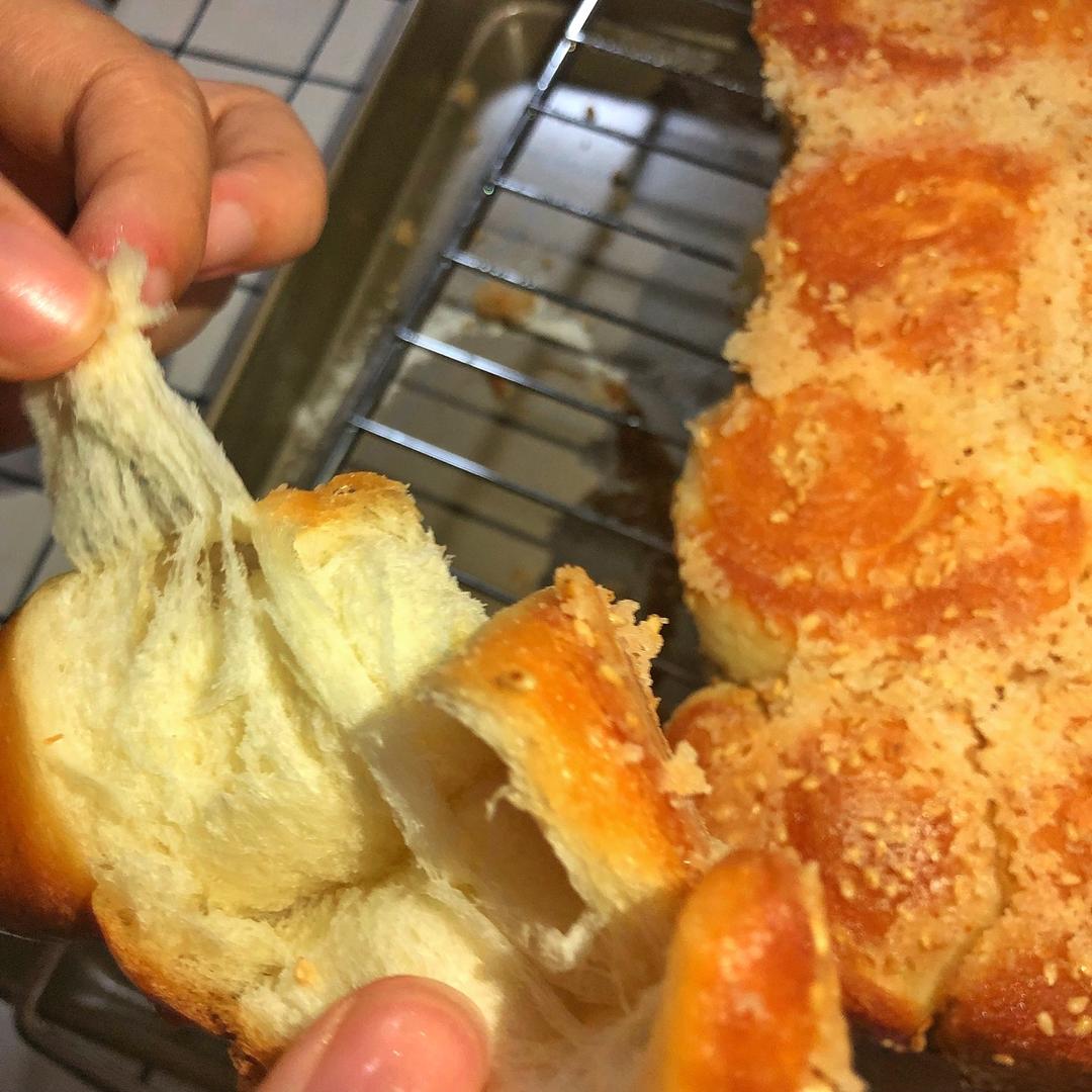 脆底蜂蜜小面包