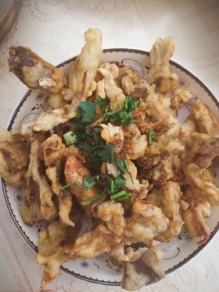 干炸蘑菇（家乡版）