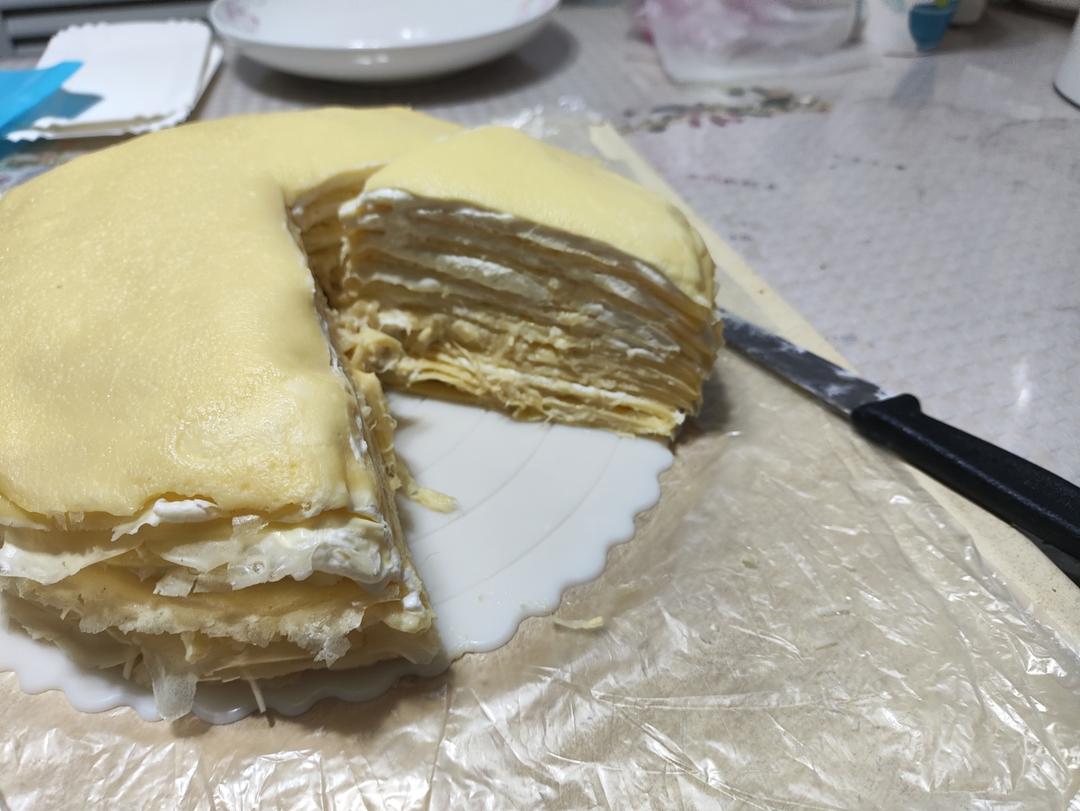 榴莲千层（超软糯蛋皮配方٩( ᐛ )و