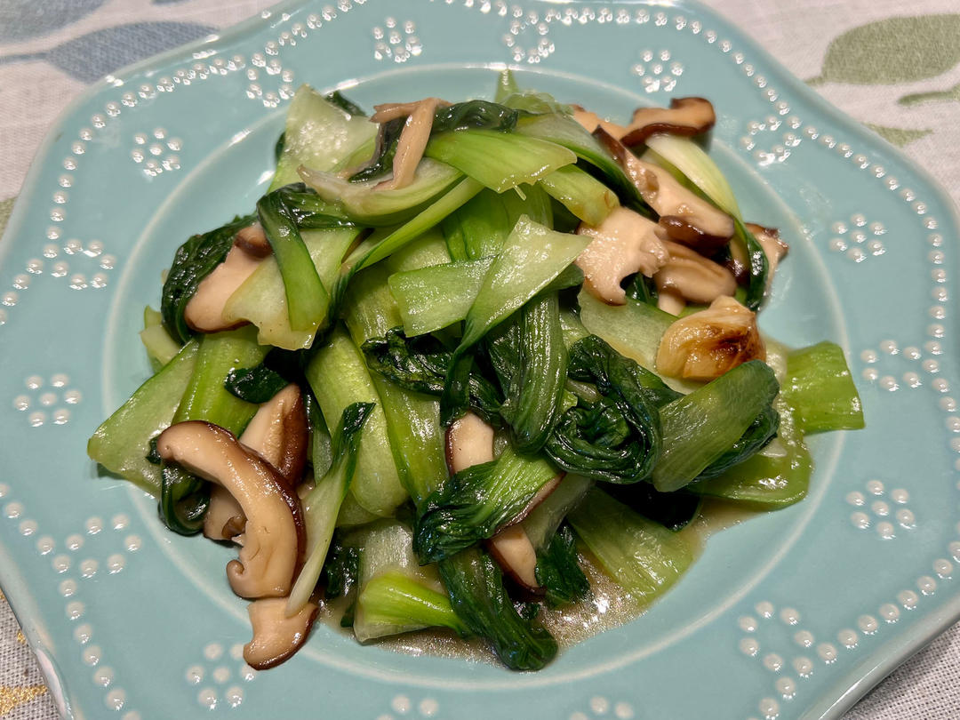 香菇油菜（简单快手）