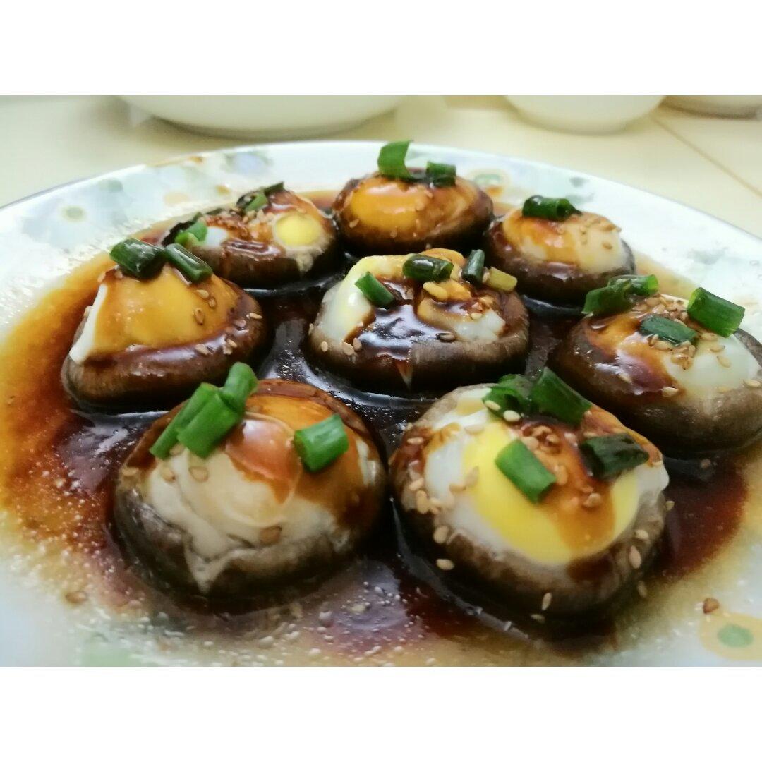 冬菇蒸鹌鹑蛋