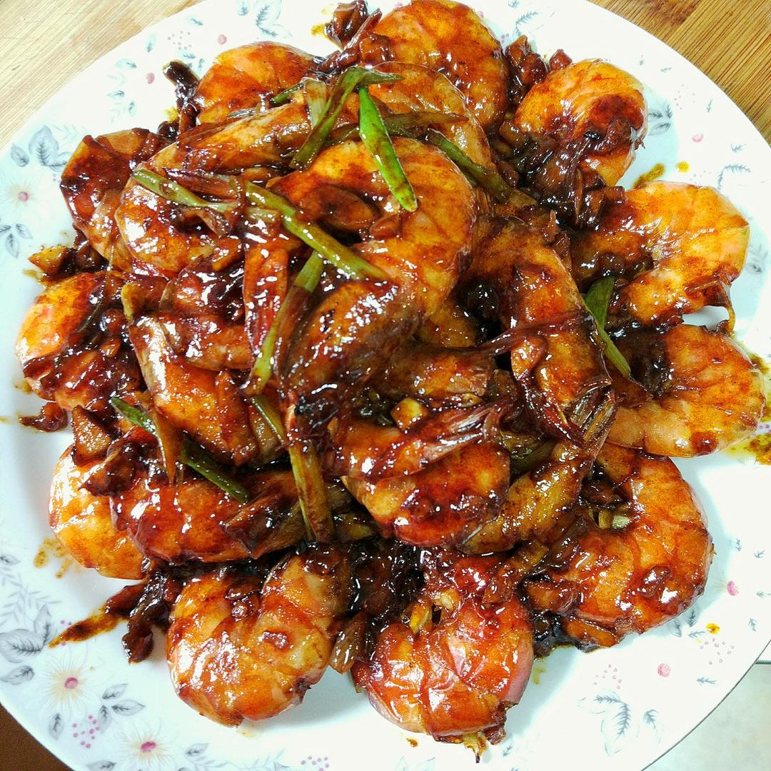 油焖大虾