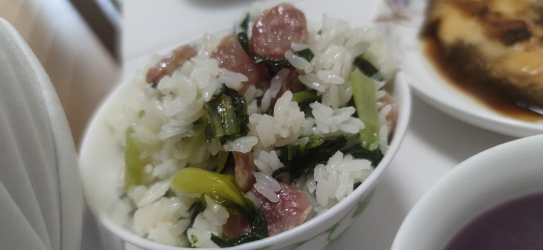 电饭煲菜饭
