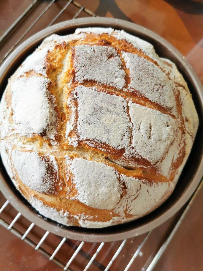 无糖低油/无油全麦欧包：简单易做