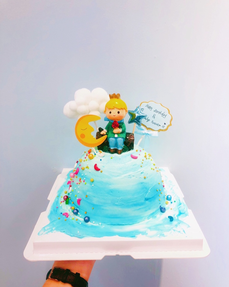 火烈鸟气球🎈款生日蛋糕