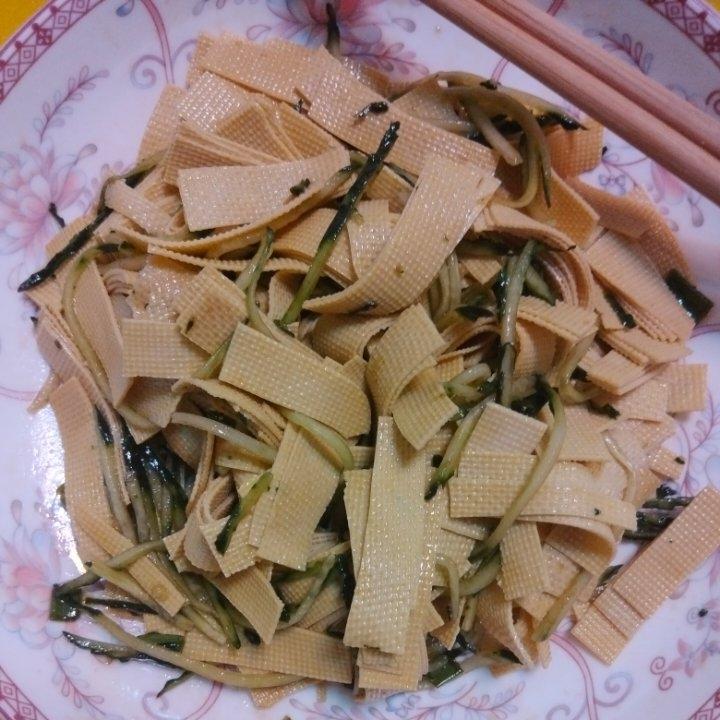 下饭凉拌豆皮