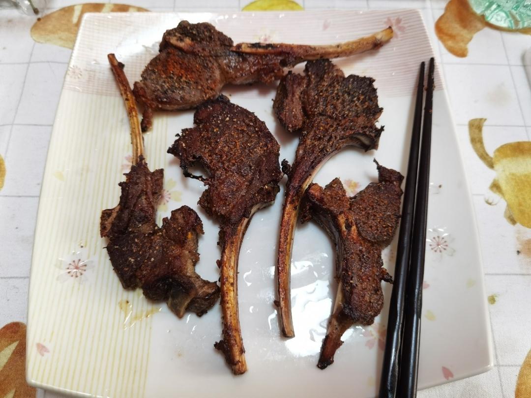 孜然烤法式小羊排