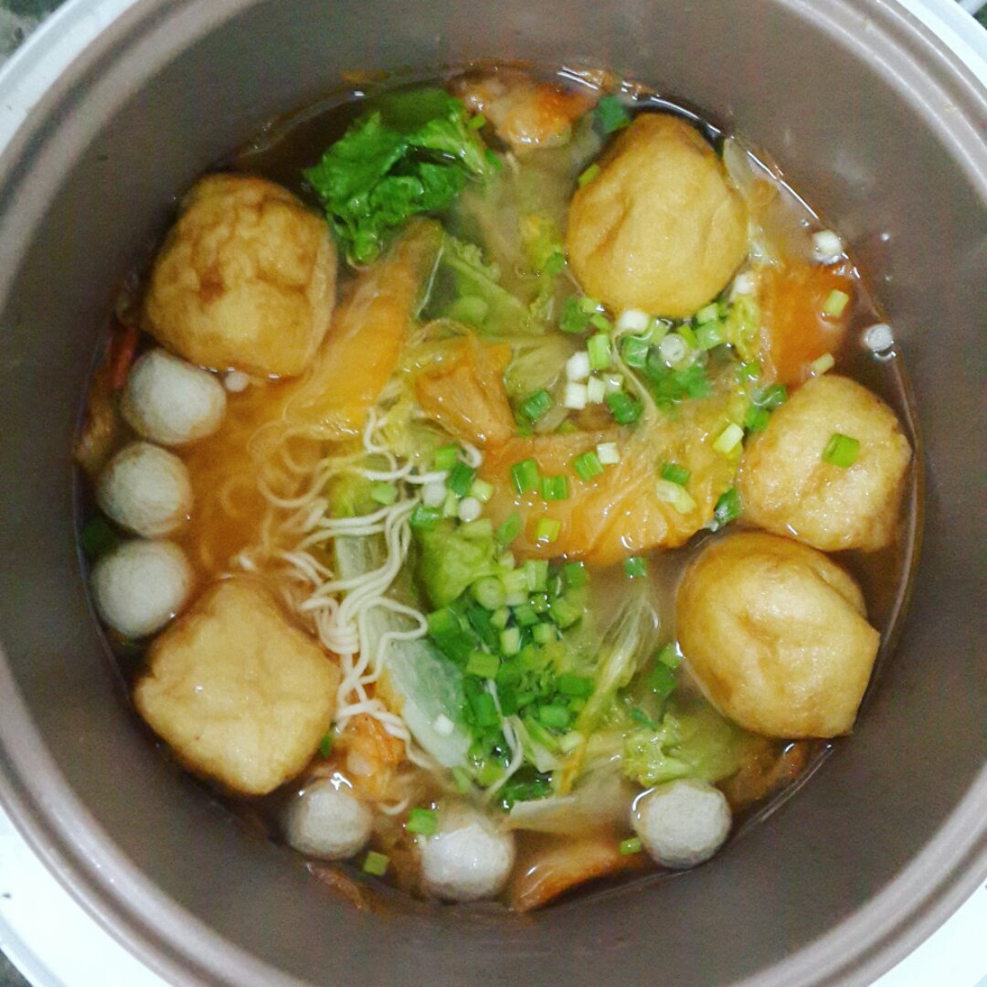 生菜鱼丸汤