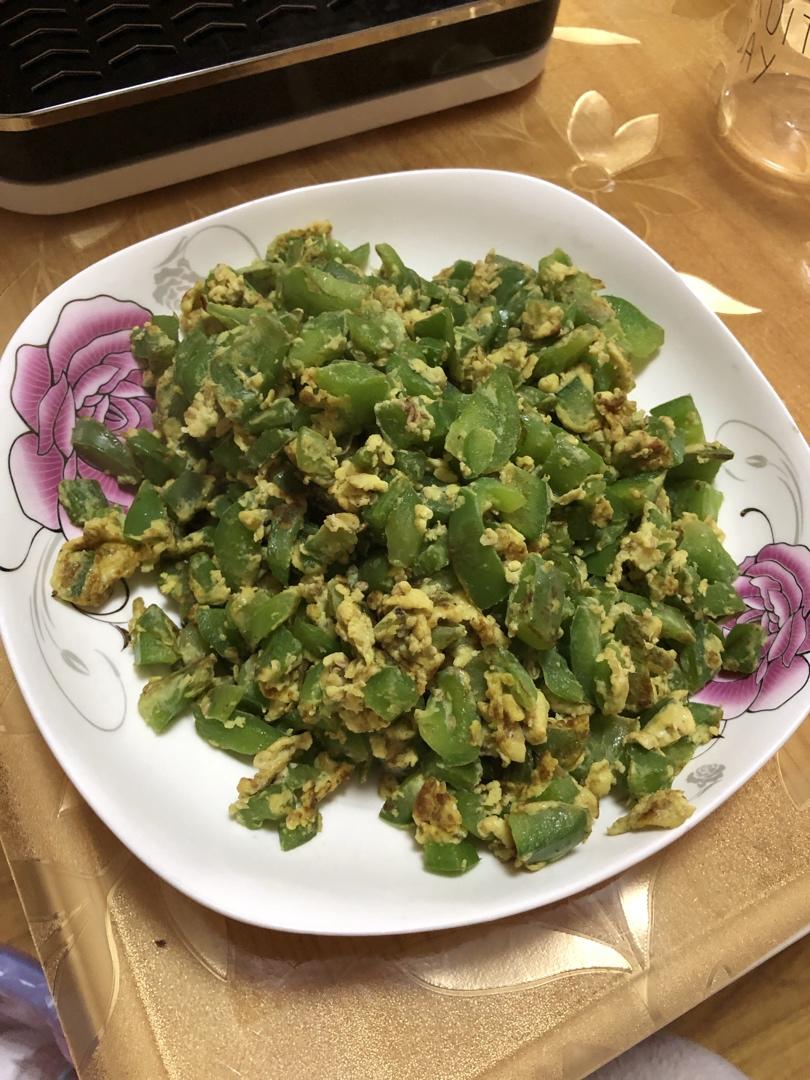 青椒炒鸡蛋