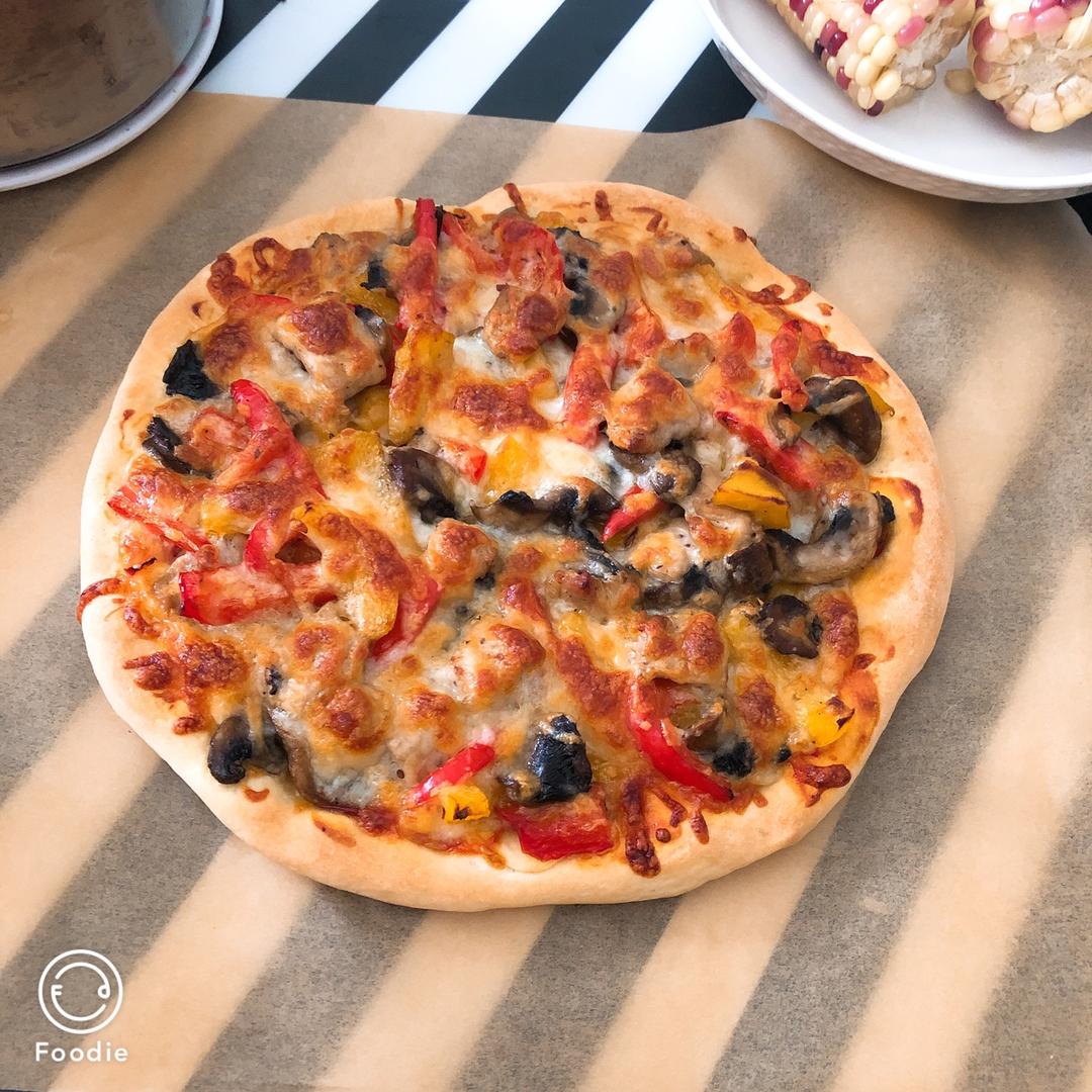 8寸纯手工什锦披萨