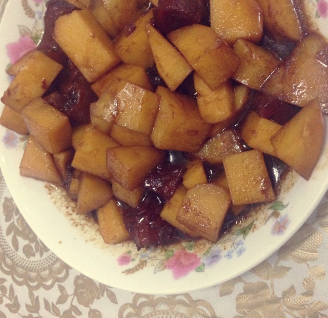 红烧土豆牛腩