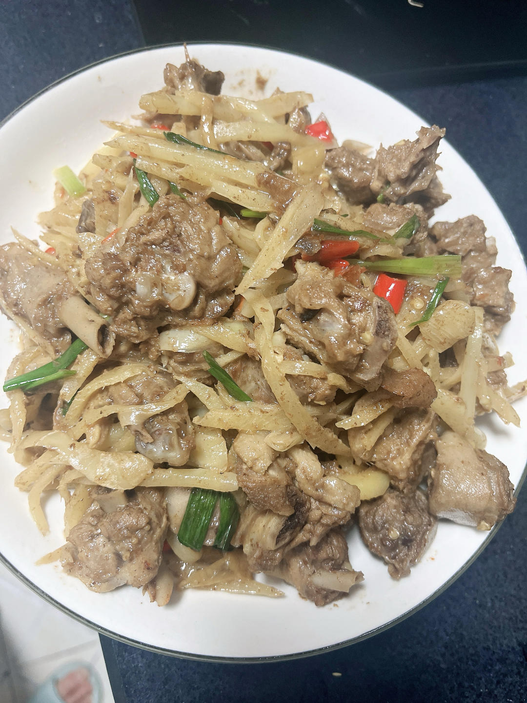姜爆鸭子（子姜炒鸭子）