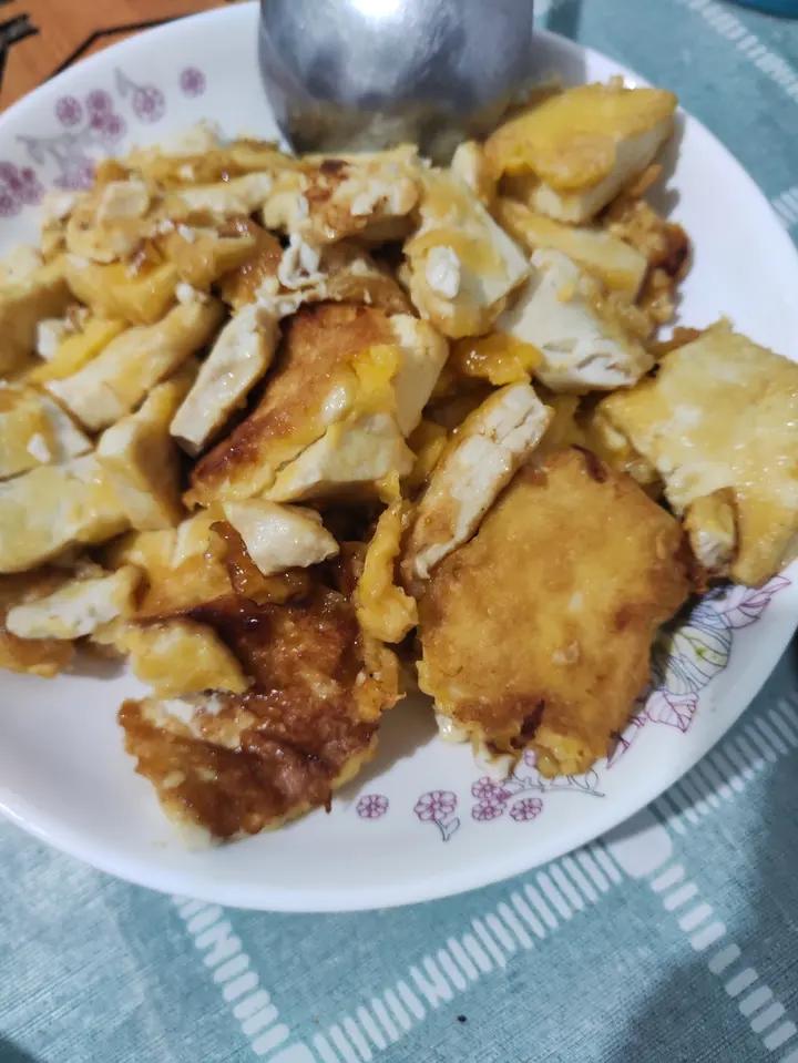 无敌好吃的香煎豆腐
