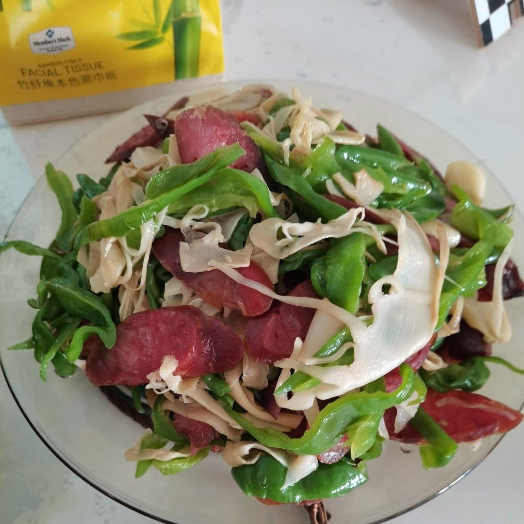 小竹笋炒腊肉