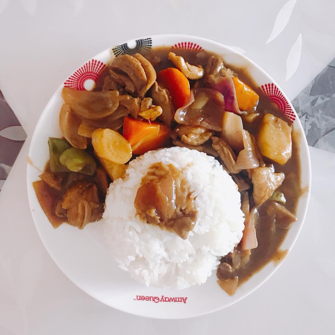 咖喱鸡肉饭