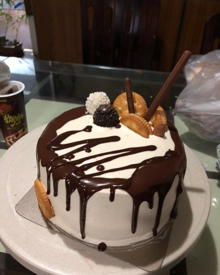 【巧克力淋面蛋糕图片】啾啾啾piu_下厨房