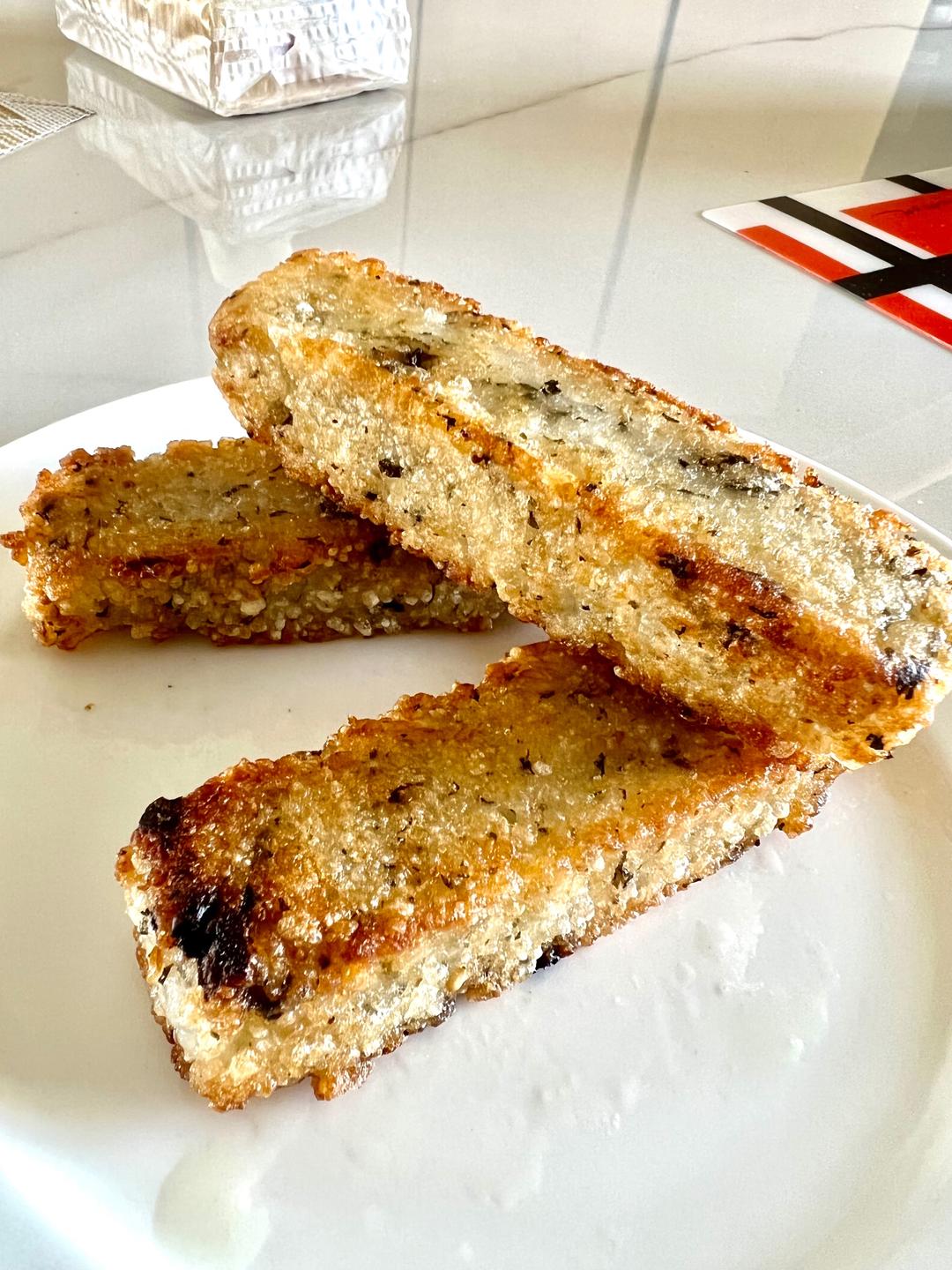 糍饭糕（剩饭版）的做法