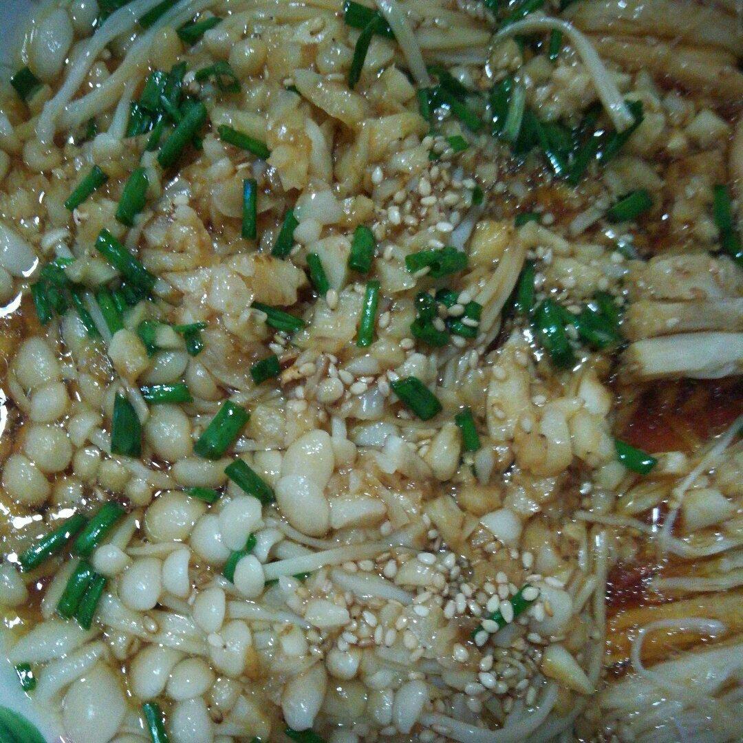 蒜蓉蒸金针菇