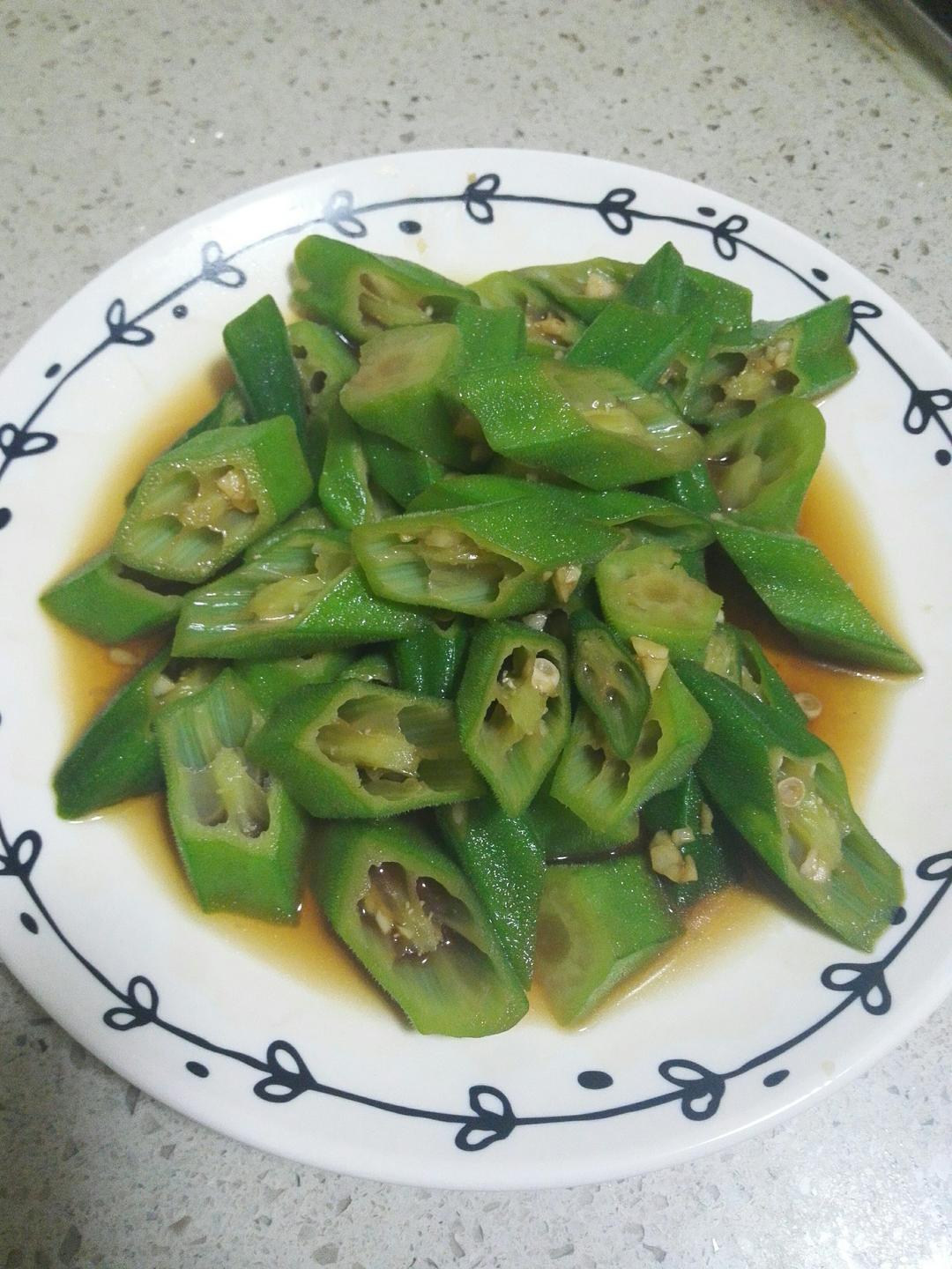 蚝油秋葵