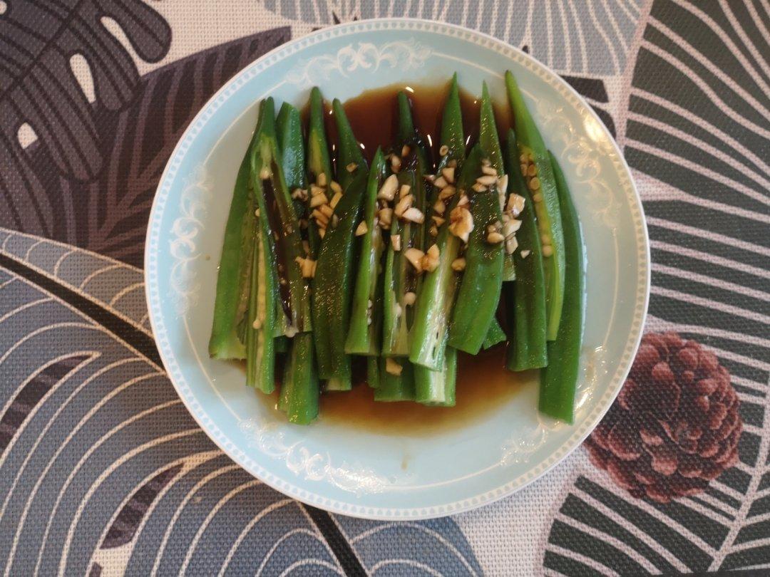 蒜蓉秋葵