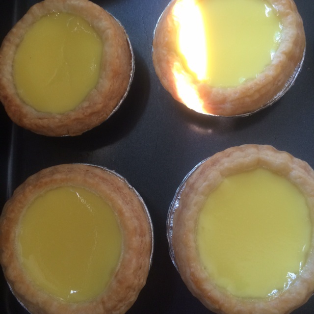 港式蛋挞·Hong Kong Style Egg Tarts