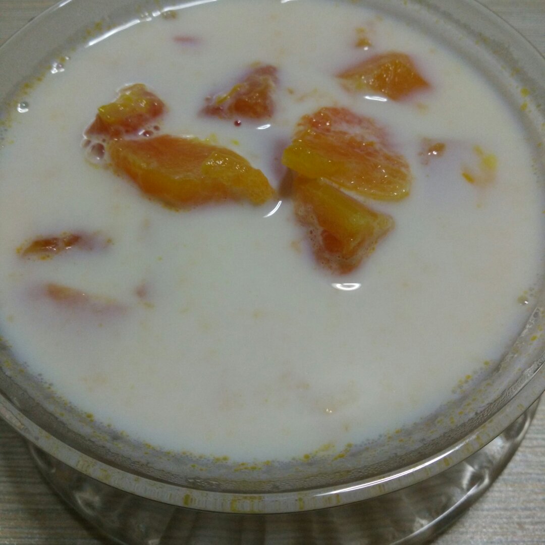 鲜奶炖木瓜