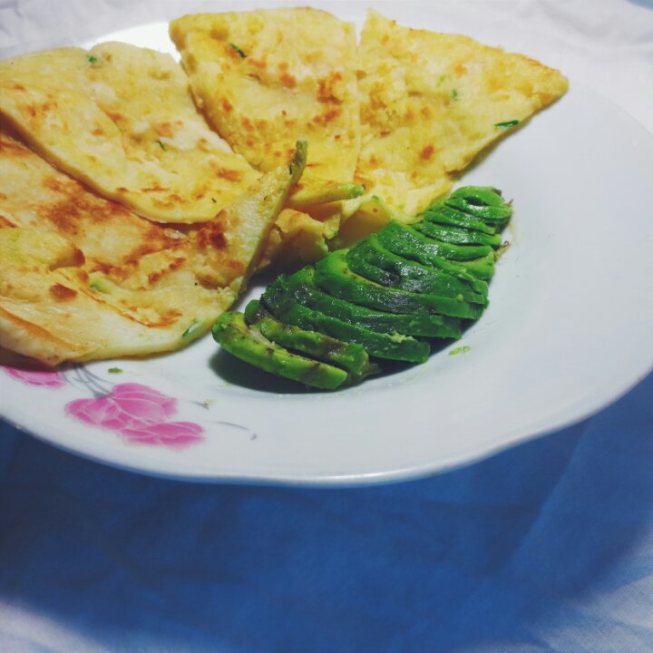 葱花鸡蛋饼