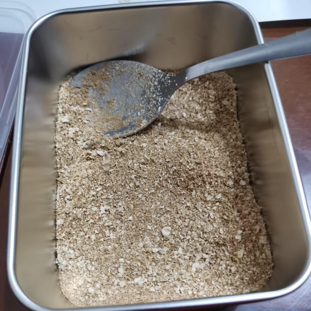 遭丢弃的豆渣变废为宝～豆松（素肉松）