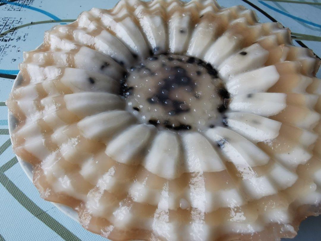 向日葵马蹄蛋糕（花型千层马蹄糕）