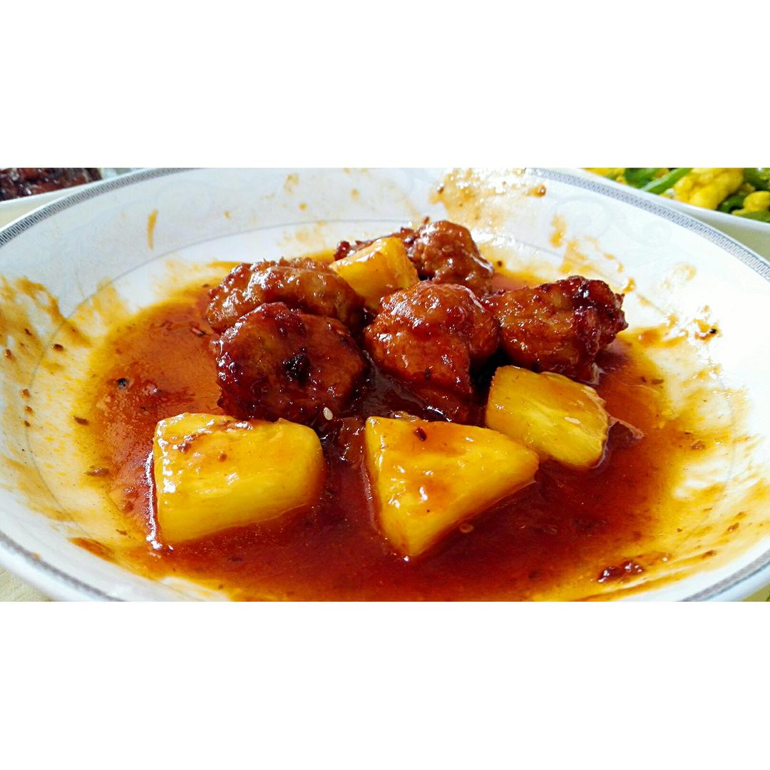 做过 【凤梨咕咾肉】 #午餐2016年11月12日#酸酸甜甜的小荔枝