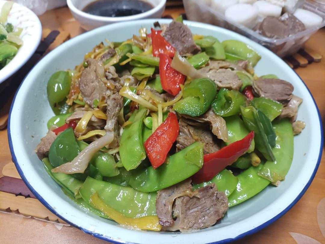 菠萝蜜丝炒肉