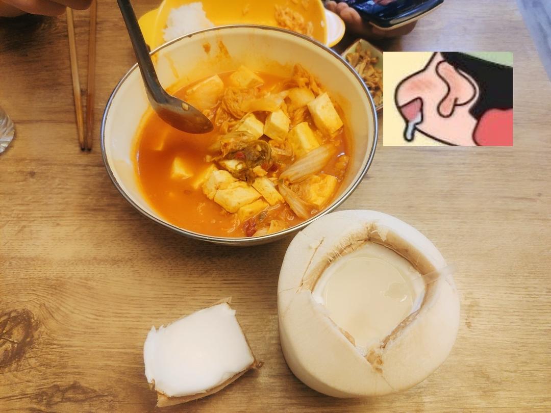 超简单好味的泡菜汤