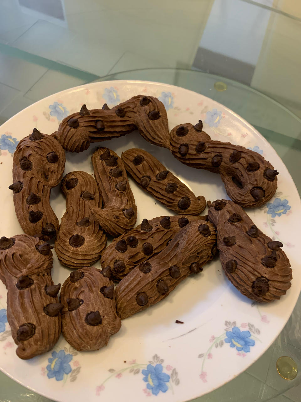 外脆里糯❗️零失败❗️巧克力可可手指麻薯❗️