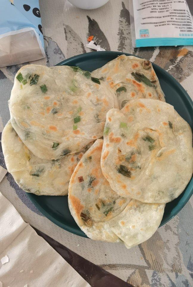 饺子皮葱油饼